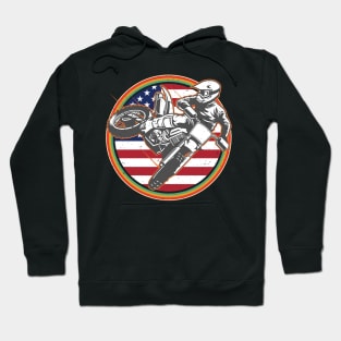 Dirt Bike Motocross Motorbike Biker Hoodie